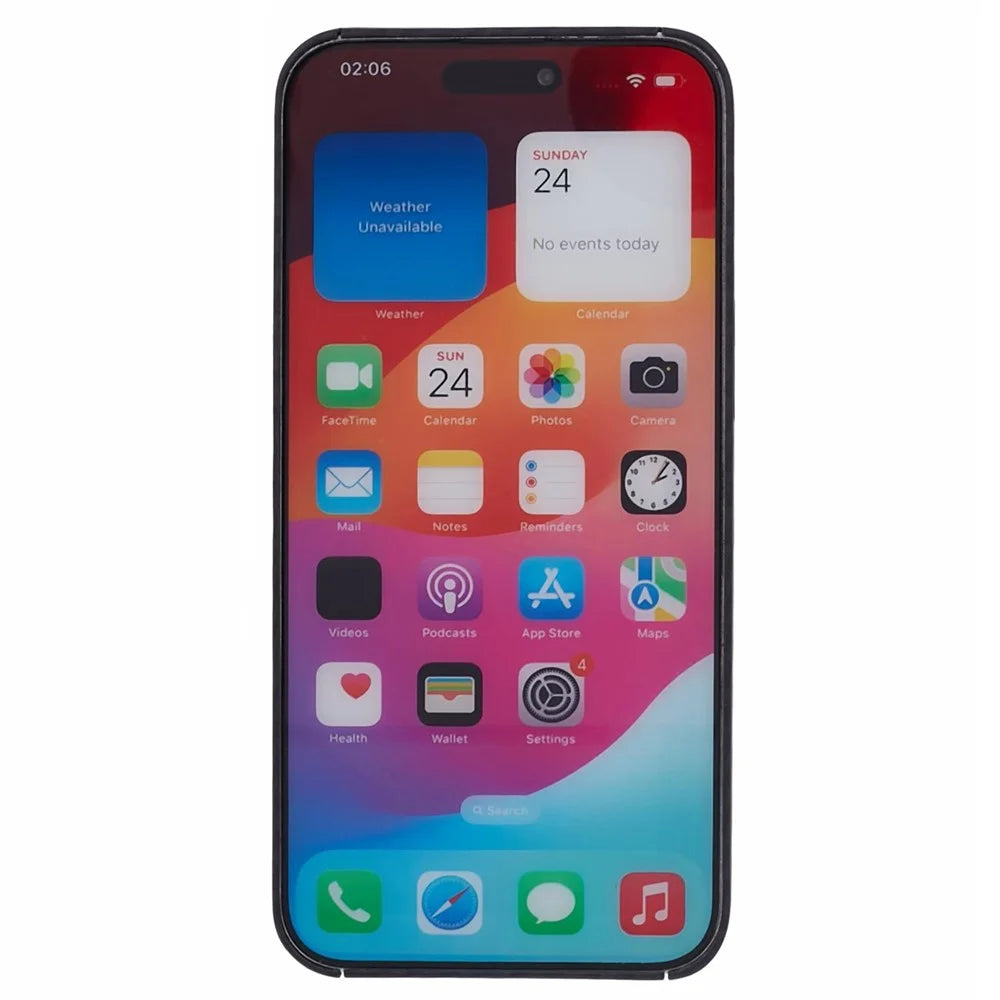 Phone Case for iPhone 15 Pro Max Cover Matte Black 1500D Coarse Texture Aramid Fiber Precise Cutout Shell - 3