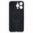 For iPhone 15 Pro Max Case 1500D Coarse Texture Aramid Fiber Phone Cover Compatible with MagSafe - Matte Black - 4
