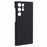For Samsung Galaxy S22 Ultra 5G Case Slim-Fit 1500D Coarse Texture Aramid Fiber Phone Protector (Precise Cutout) - Black - 3