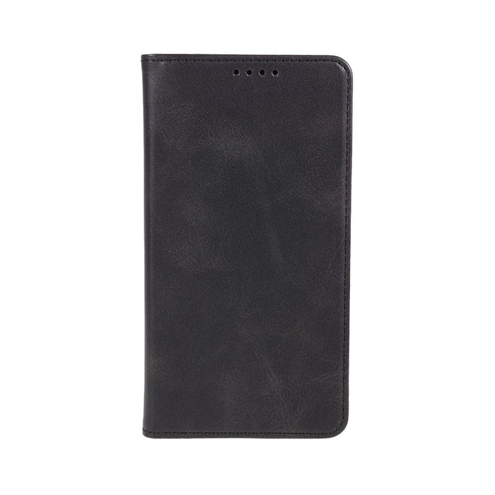 For Samsung Galaxy S24 Case Anti-Scratch TPU + PU Leather Mobile Phone Cover - Black - 6