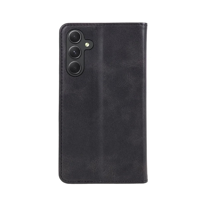 For Samsung Galaxy S24 Case Anti-Scratch TPU + PU Leather Mobile Phone Cover - Black - 7