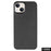 For iPhone 13 Case 1500D Coarse Texture Aramid Fiber Phone Cover with Big Lens Cutout - Black - 1