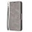 For Samsung Galaxy A35 5G Case Wallet Stand Leather Cover - Grey - 4
