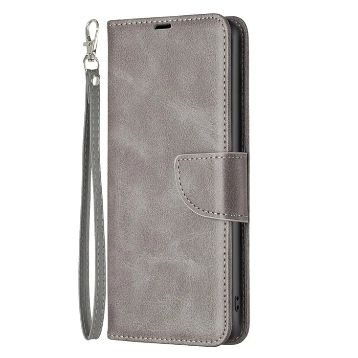 For Samsung Galaxy A35 5G Case Wallet Stand Leather Cover - Grey - 4