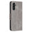 For Samsung Galaxy A35 5G Case Wallet Stand Leather Cover - Grey - 5