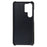 For Samsung Galaxy S24 Ultra Phone Back Protector PU+Hard PC Case with Dual Card Slots - Black - 4