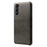 For Samsung Galaxy S24+ Phone Case Slim PU Leather + PC Shockproof Back Cover - Black - 2