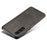 For Samsung Galaxy S24+ Phone Case Slim PU Leather + PC Shockproof Back Cover - Black - 3