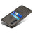 For Samsung Galaxy S24+ Cell Phone Case PU+Hard PC Anti-scratch Card Holder Back Shell - Black - 3