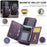 DG.MING M5 Series For Samsung Galaxy S23 Case Phone Cover with Detachable Wallet - Purple - 7