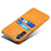 For Samsung Galaxy A15 5G Case Anti-drop PU Leather+PC Dual Card Slots Phone Shell - Orange - 3
