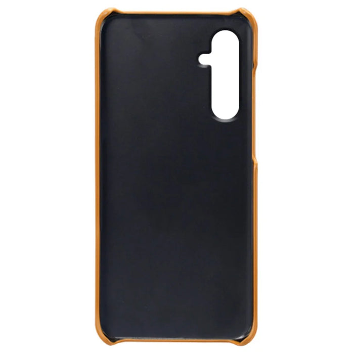 For Samsung Galaxy A15 5G Case Anti-drop PU Leather+PC Dual Card Slots Phone Shell - Orange - 4