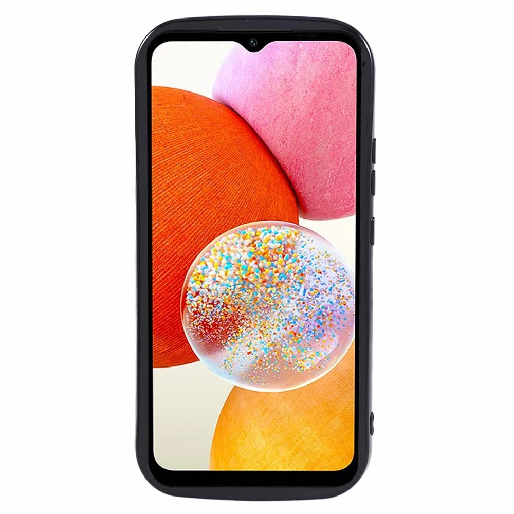 YX Series For Samsung Galaxy S24+ Case Creative Design Soft TPU Back Cover (Precise Cutout) - Black - 2