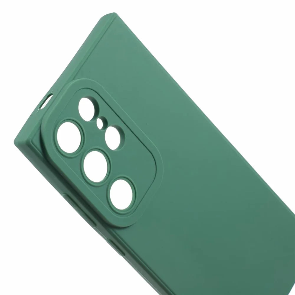 YX Series For Samsung Galaxy S24 Ultra Case Precise Cutout Matte TPU Phone Back Shell - Green - 6