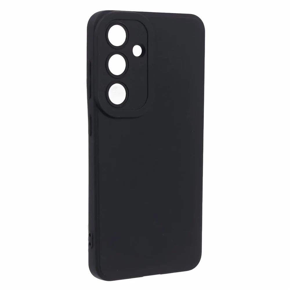 YX Series For Samsung Galaxy S24 Cell Phone Case Matte TPU Cover (Precise Cutout) - Black - 3