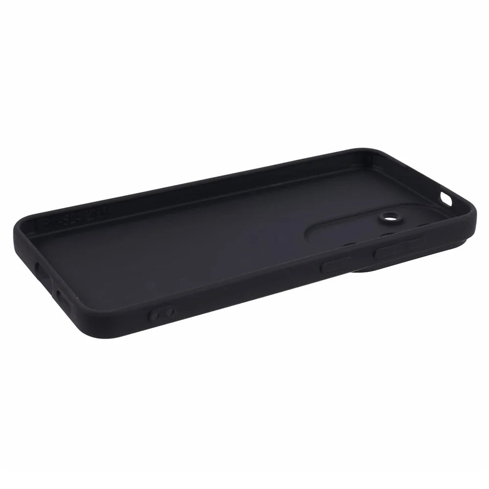 YX Series For Samsung Galaxy S24 Cell Phone Case Matte TPU Cover (Precise Cutout) - Black - 5