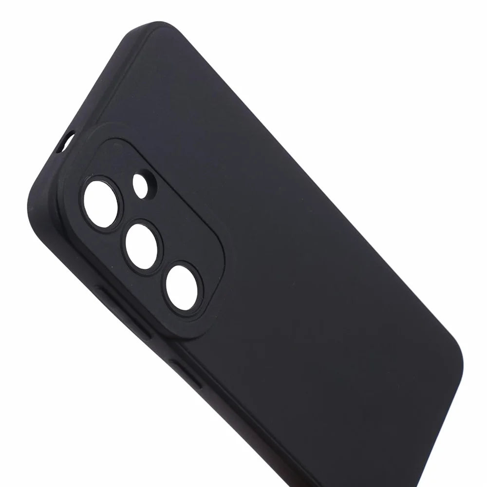 YX Series For Samsung Galaxy S24 Cell Phone Case Matte TPU Cover (Precise Cutout) - Black - 6