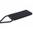 For Samsung Galaxy S24+ TPU Phone Case Rubberized Fiber Inner Lining Protective Shell with Lanyard - Black - 3