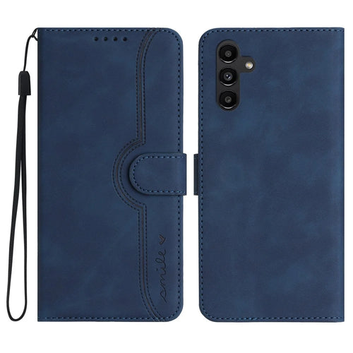 YX0030 For Samsung Galaxy S24+ Case Leather Phone Cover with Wallet Stand - Sapphire - 1