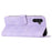 YX0030 For Samsung Galaxy S24 Leather Case Heart Shape Phone Cover - Purple - 3