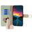 For OnePlus Nord CE 2 Lite 5G Leather Case Zipper Wallet Phone Cover Stand with Chain Strap - Green - 2