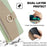 For OnePlus Nord CE 2 Lite 5G Leather Case Zipper Wallet Phone Cover Stand with Chain Strap - Green - 5