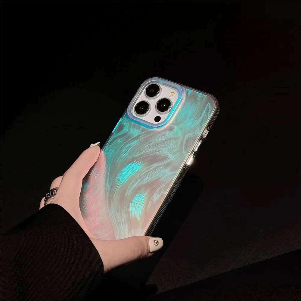For iPhone 15 Pro Cell Phone Case Creative TPU+PC Anti-drop Back Shell - Style A - 3