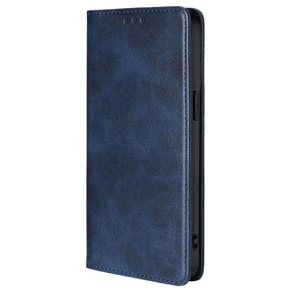 For vivo V29e (Global) 5G Case Full Protection Phone Cover with Wallet Stand - Sapphire - 5
