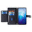 For vivo V29e (Global) 5G Case Wallet Leather Stand Phone Cover with 2 Straps - Black - 2