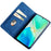 For vivo V29e (Global) 5G Case Leather Phone Cover with Card Holder - Blue - 2