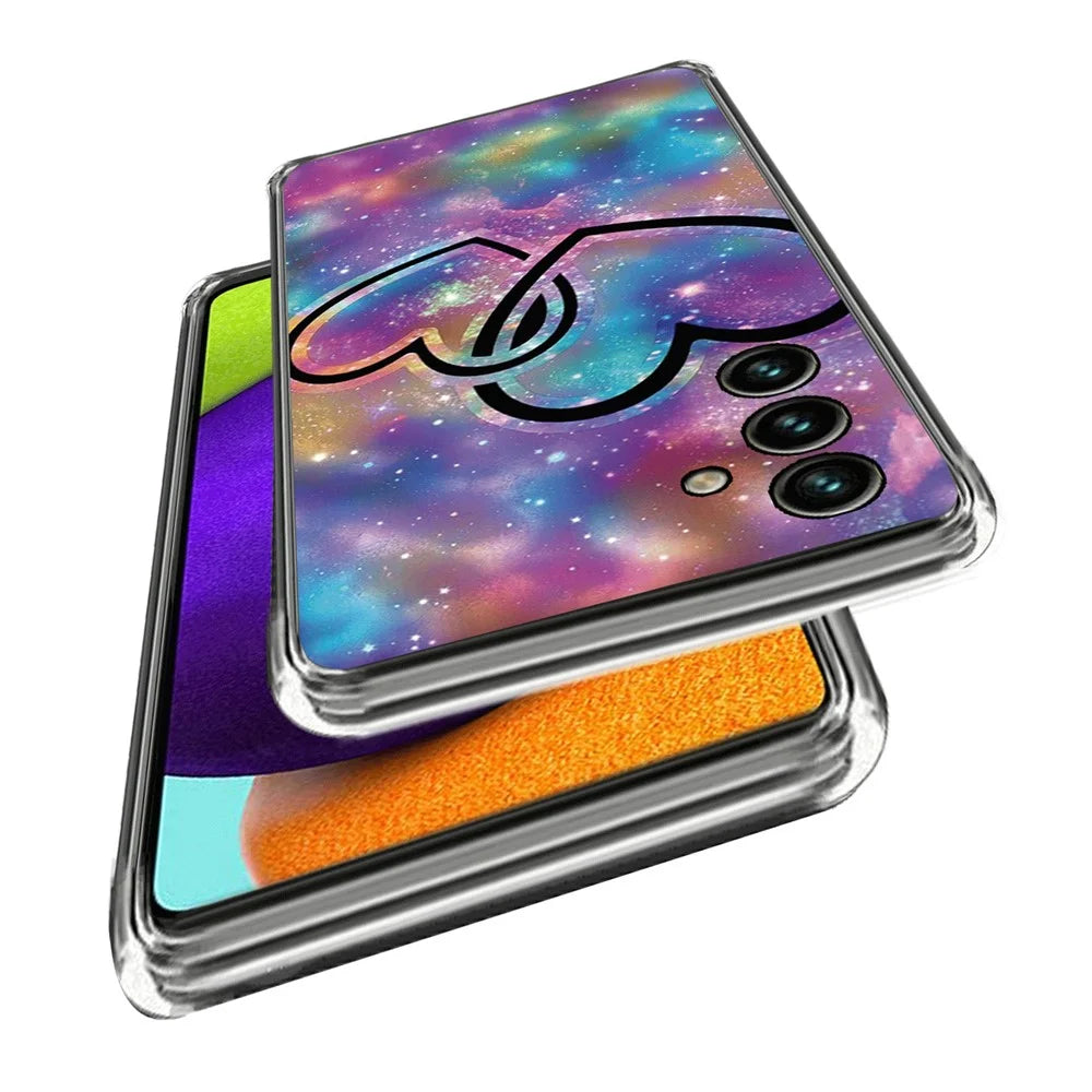 For Samsung Galaxy A05s 4G TPU Case IMD Pattern Printing Anti-scratch Cover - Heart to Heart - 2