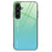 For Samsung Galaxy A15 5G Back Case Gradient Color Tempered Glass Phone Cover Protector - Cyan  /  Blue - 1