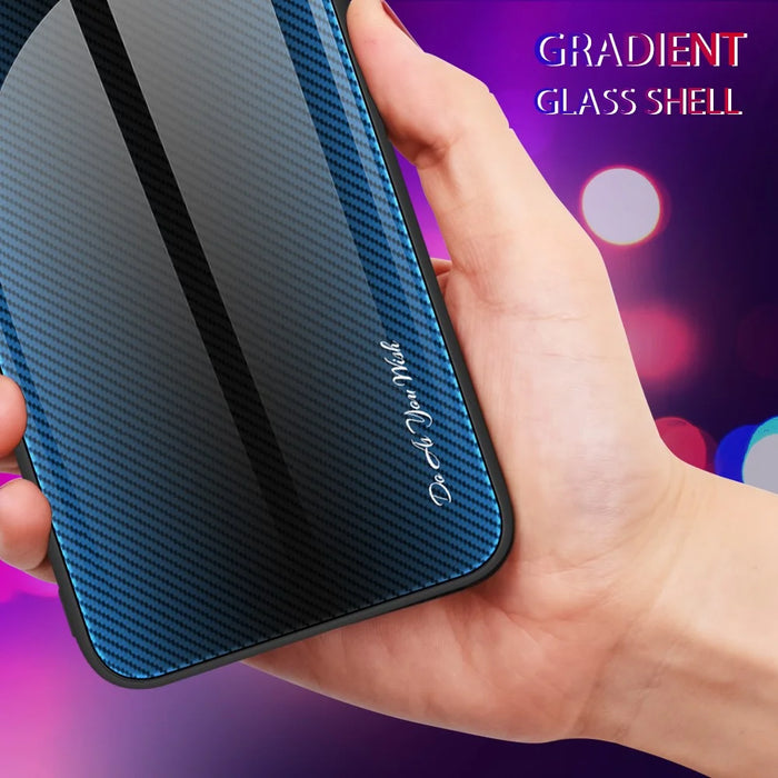For Samsung Galaxy A35 5G Phone Case Tempered Glass Anti-Scratch Cover - Black - 7