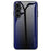 For Samsung Galaxy A15 5G Phone Case Tempered Glass+TPU Shock Protective Cover - Dark Blue - 1