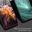 For Samsung Galaxy A35 5G Marble Pattern Case Tempered Glass+PC+TPU Phone Cover - DL05 - 7