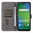 For Cricket Magic 5G / AT&T Propel 5G Leather Case RFID Blocking Wallet Phone Cover - Blue - 2