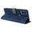 For Cricket Magic 5G / AT&T Propel 5G Leather Case RFID Blocking Wallet Phone Cover - Blue - 4