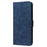 For Cricket Magic 5G / AT&T Propel 5G Leather Case RFID Blocking Wallet Phone Cover - Blue - 6