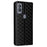 For Cricket Magic 5G / AT&T Propel 5G Leather Case Stand Magnetic Closure Phone Cover - Black - 6