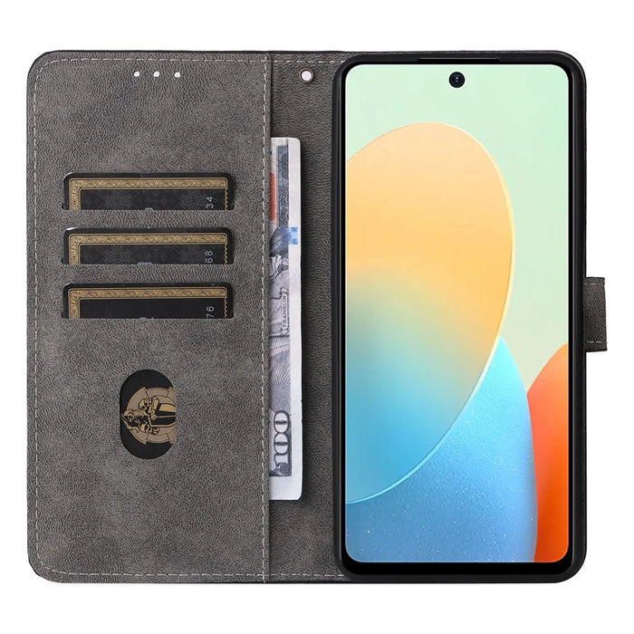 For TECNO Spark Go 2024 4G BG6 / Spark 20C BG7 / Pop 8 Leather Case RFID Blocking Phone Cover - Green - 2