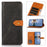 KHAZNEH For Samsung Galaxy A35 5G Case Scratch-proof PU Leather Phone Protective Shell - Black - 5