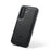 DG.MING For Samsung Galaxy S24 Case Anti-Drop PU Leather Coating Phone Back Cover - Black - 3