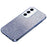 For Samsung Galaxy S24+ Cell Phone Case 6D Electroplating Glitter Powder TPU Cover - Blue - 1