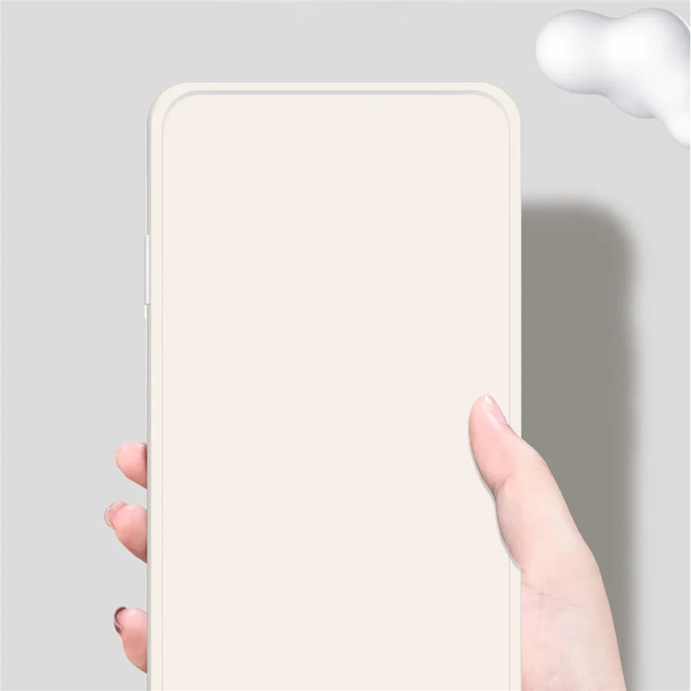 For Samsung Galaxy A35 5G TPU Phone Case Shock Absorbing Straight Edge Cover - Beige - 2