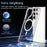 For Samsung Galaxy S24 Ultra Case Shockproof TPU+PC Clear Phone Cover Magnetic Case - White - 2