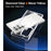 For Samsung Galaxy S24 Ultra Case Shockproof TPU+PC Clear Phone Cover Magnetic Case - White - 6