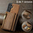 DG.MING M5 Series For Samsung Galaxy S23 FE Phone Case Magnetic Wallet Protective Cover - Brown - 4