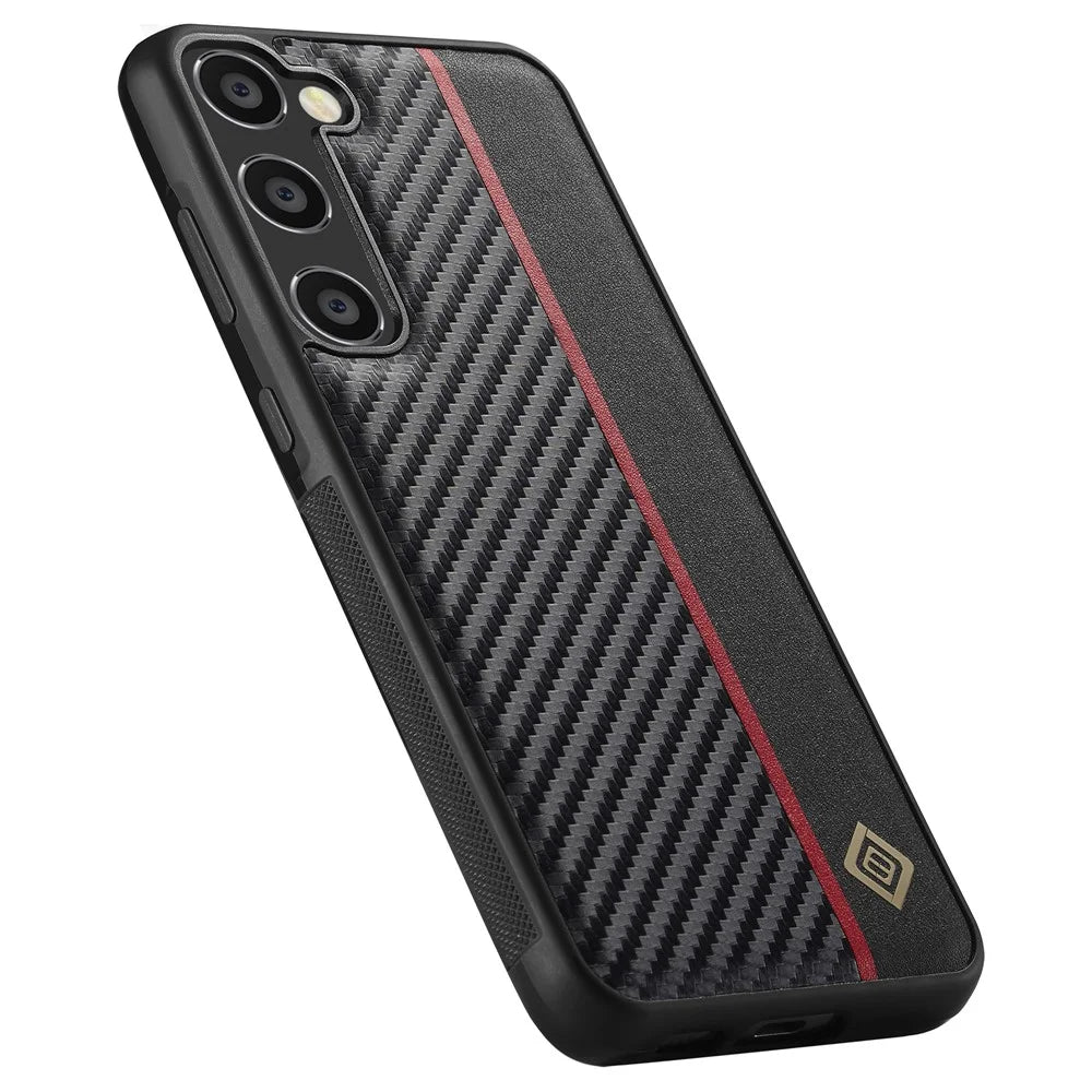 LC.IMEEKE For Samsung Galaxy A15 5G / A15 4G Phone Case Carbon Fiber Texture Protective Cover - 5