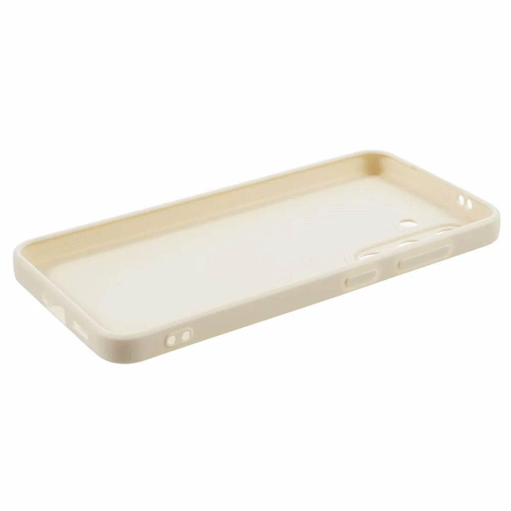 For Samsung Galaxy S24 TPU Case Straight Edge Camera Protection Phone Cover - White - 5