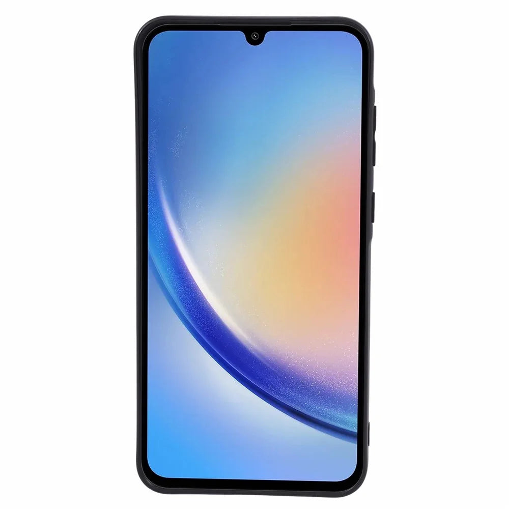For Samsung Galaxy A35 5G Case Precise Cutouts Anti-scratch TPU Cover - Black - 2